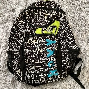❤️🖤ROXY graffiti style backpack 🖤❤️